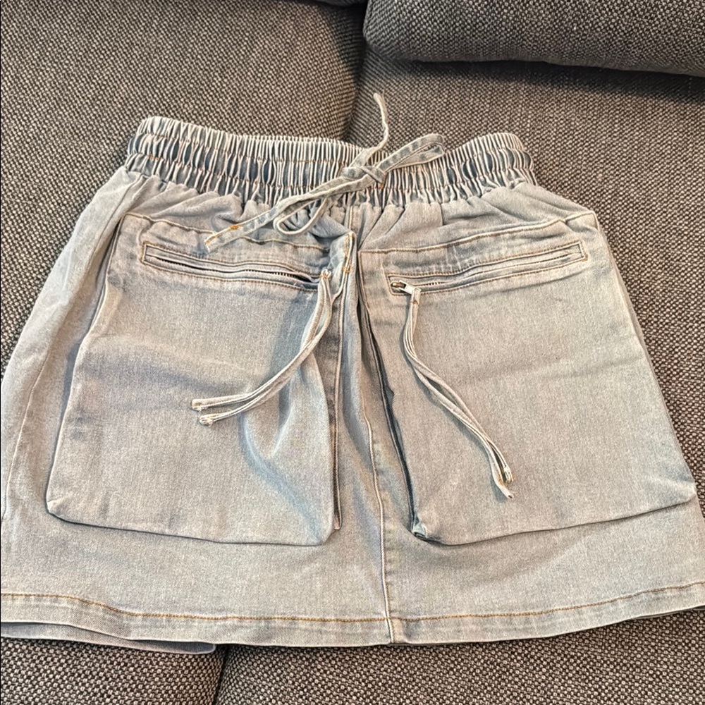 NWT Aqua Denim Skirt